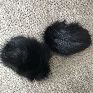 Real Fur Glove Cuffs